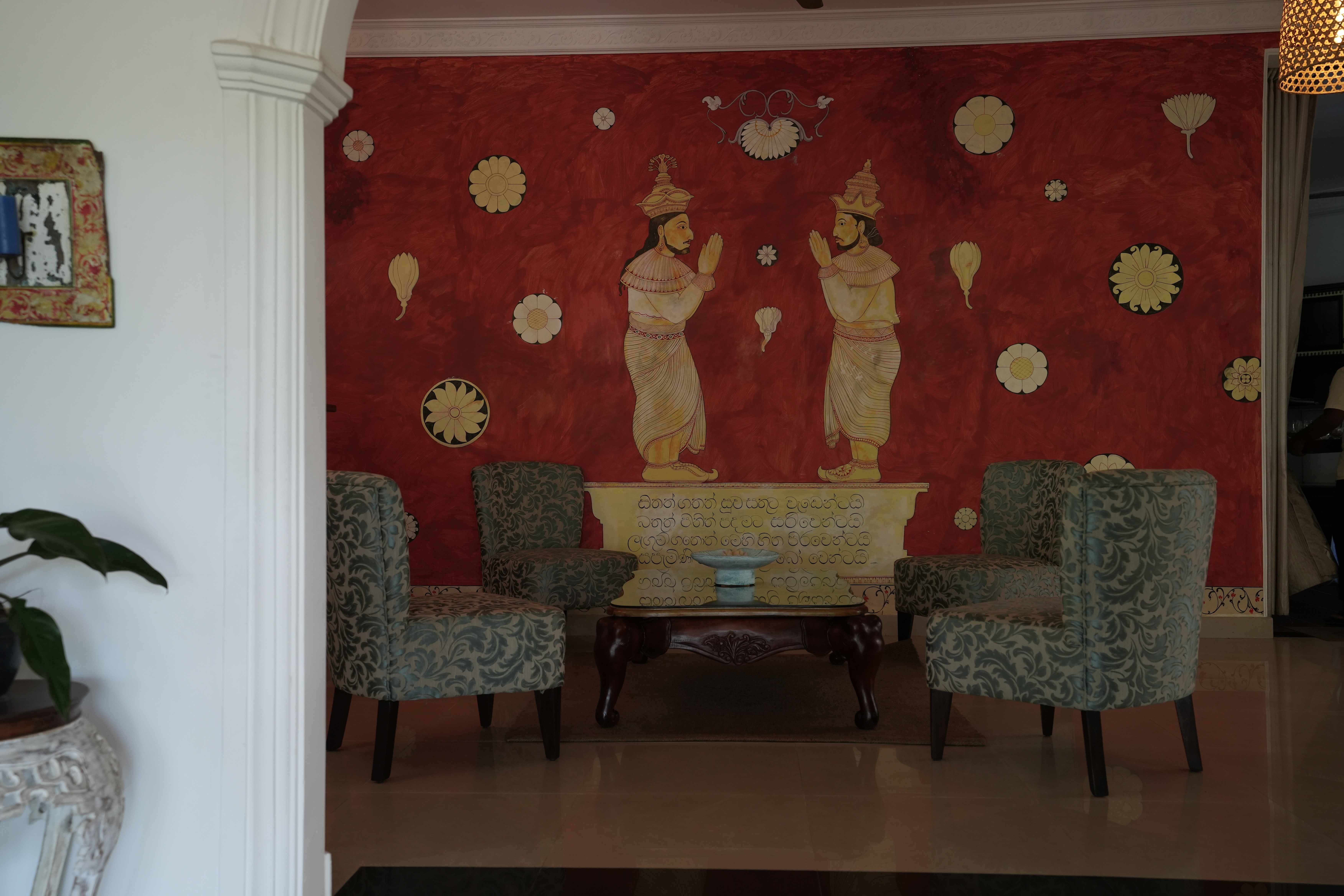 Dining area or a spread of delicious food at Muthu Villa